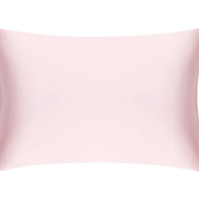 Precious Pink Pure Silk Pillowcase - Standard - Without