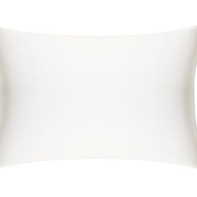 Ivory Pure Silk Pillowcase - Standard - Without