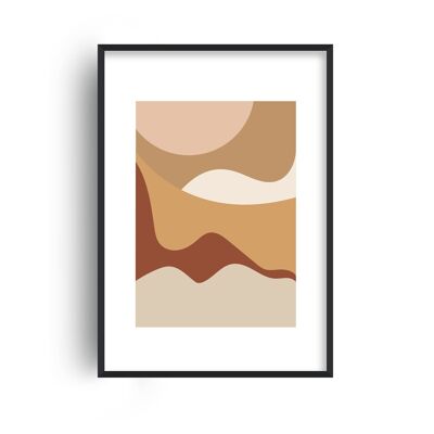 Mica Sand Dunes N25 Print - A2 (42x59.4cm) - Print Only