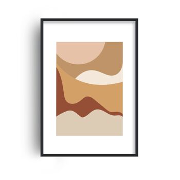 Impression Mica Sand Dunes N25 - 20 x 28 pouces x 50 x 70 cm - Impression uniquement 1