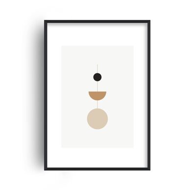 Mica Sand N20 Print - A3 (29.7x42cm) - White Frame