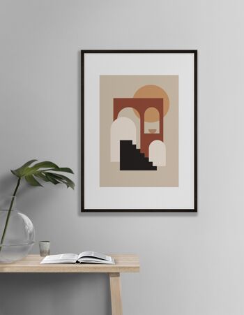 Mica Sand Stairs to Sun N16 Print - A4 (21 x 29,7 cm) - Impression uniquement 2