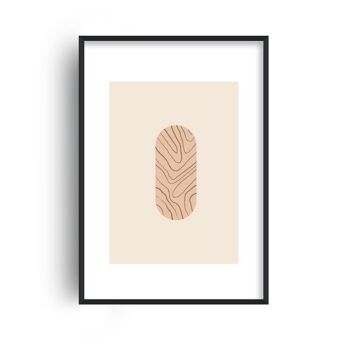 Mica Sand Leaf N12 Print - A4 (21 x 29,7 cm) - Impression uniquement 1