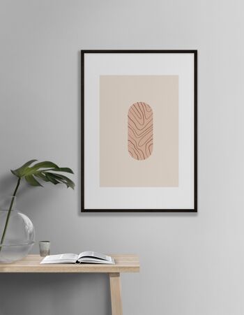Mica Sand Leaf N12 Print - A4 (21 x 29,7 cm) - Impression uniquement 2