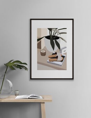 Chaussures en mica et plante N9 Print - A5 (14,7 x 21 cm) - Impression uniquement 2