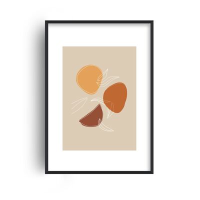Mica Fruit N2 Print - A2 (42x59.4cm) - White Frame