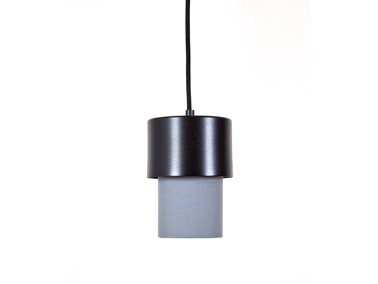 KAN lampada a sospensione nero/grigio