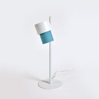 Lampe de table KAN blanc / vert