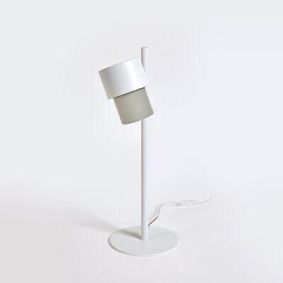 Lampe de table KAN blanc / sable