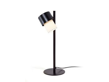 Lampe de table KAN noir / blanc 1