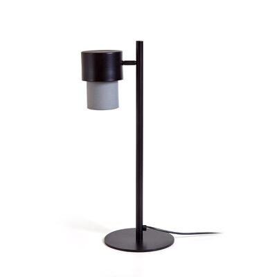 Lámpara de mesa KAN negro / gris