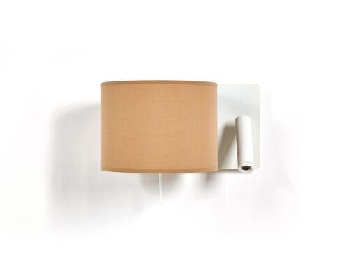 RUM wall lamp white/sand