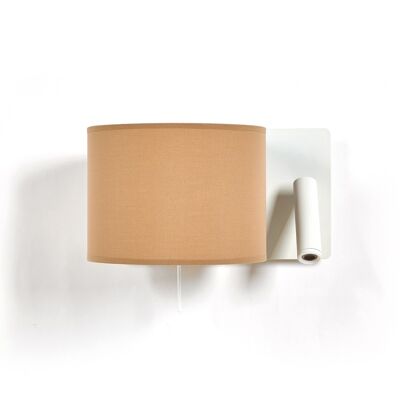 RUM wall lamp white/sand