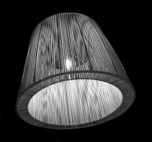 ACAPULCO indoor hanging lamp XL black