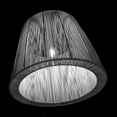 Lámpara colgante de interior ACAPULCO XL negro