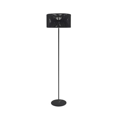 ACAPULCO outdoor floor lamp black