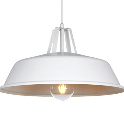 ASTORIA grande suspension blanche