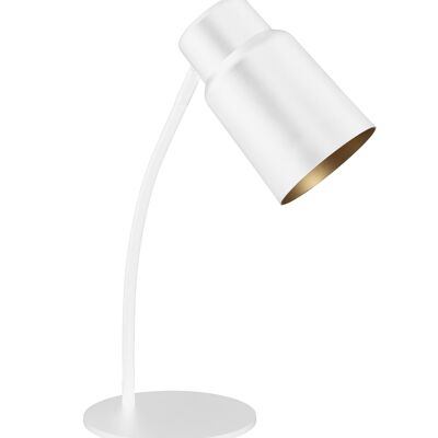 Lámpara de mesa LOLA en blanco