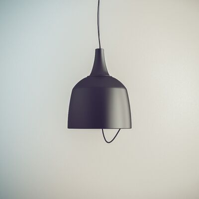 AURA hanging lamp small black