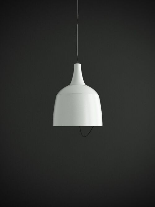 AURA hanging lamp small white