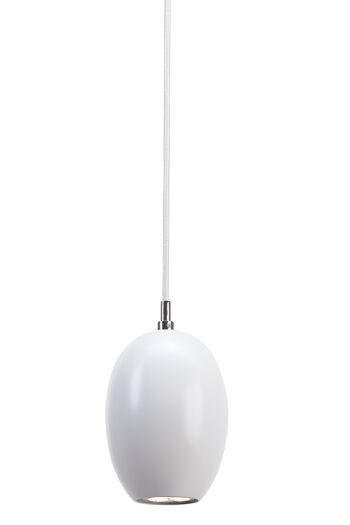 Lampe suspendue CRETA blanc 1