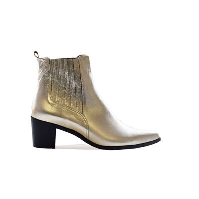 Stiefelette Maartje in Gold