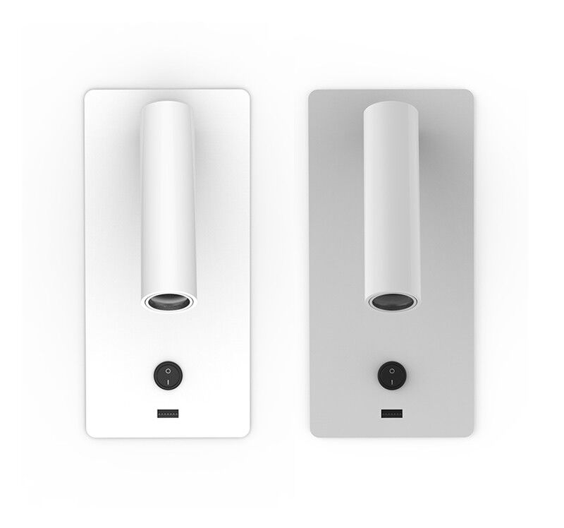 MANHATTAN USB applique bianco