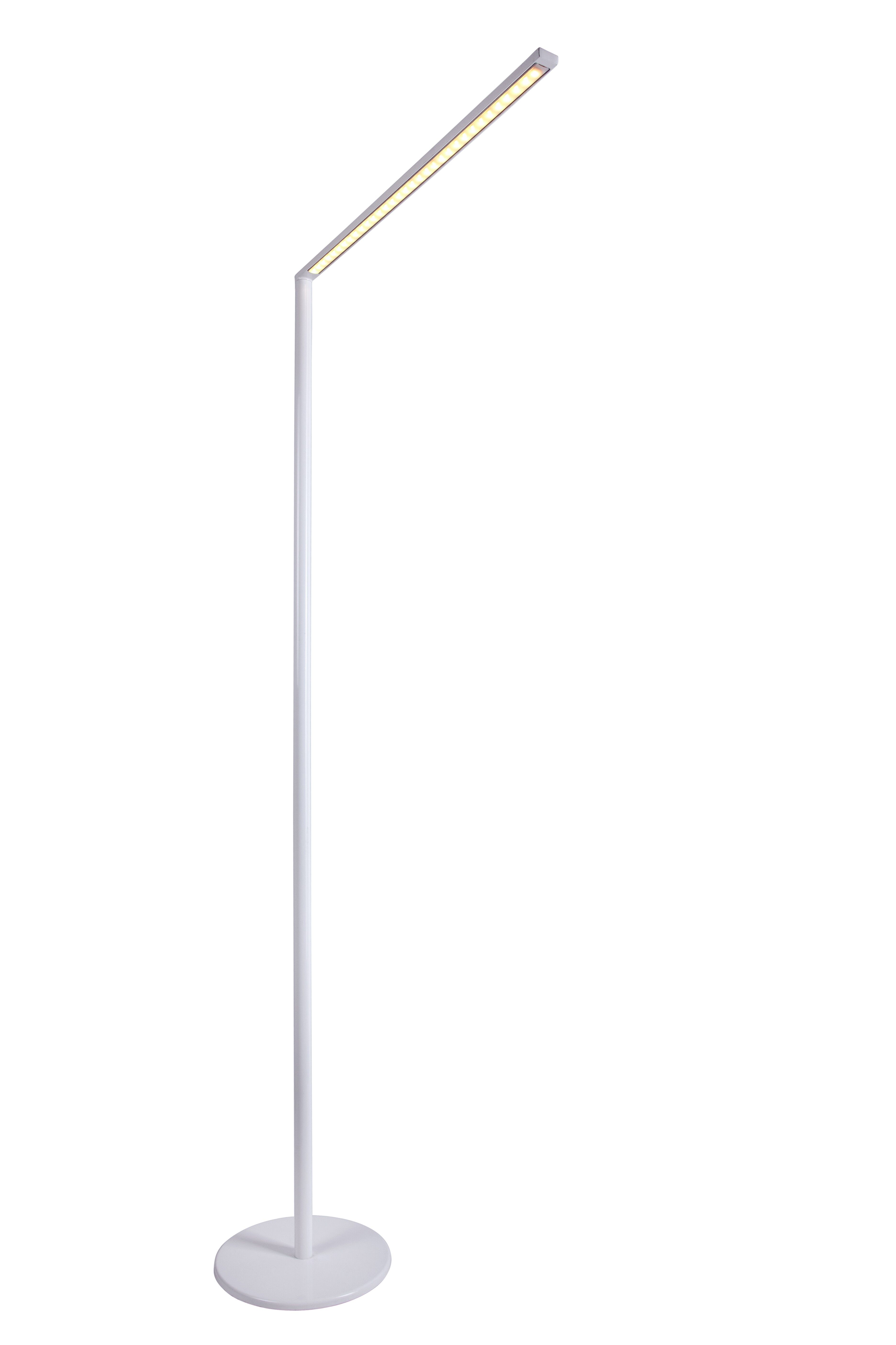 MATRIX LED lampada da terra bianca