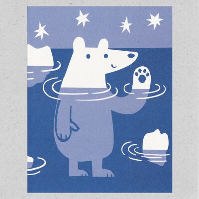 CHRISTMAS | Paddling Polar Bear