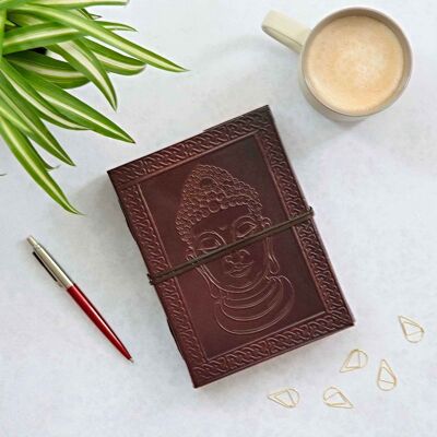 Handmade 'Buddha' Leather Journal