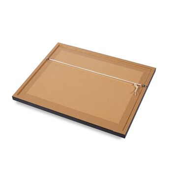 Boîte de Paroles de Chanson Personnalisée Imprimé Beige - A2 (42x59,4cm) - Cadre Blanc 6