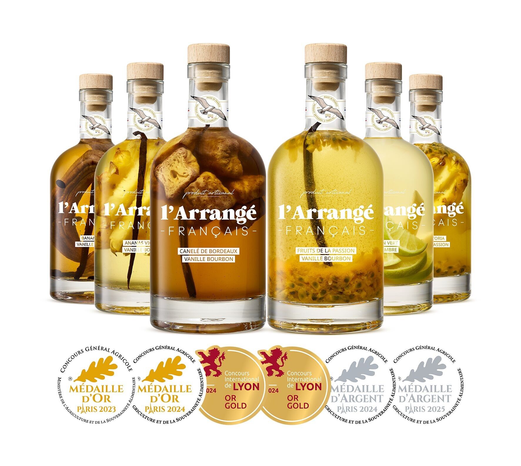 SMALL PACK 6x6 BOTTLES (1 package per recipe)