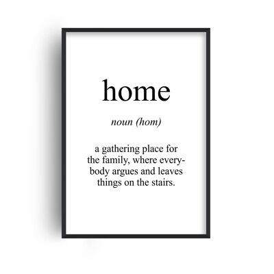Home Meaning Print - A4 (21x29.7cm) - Print Only