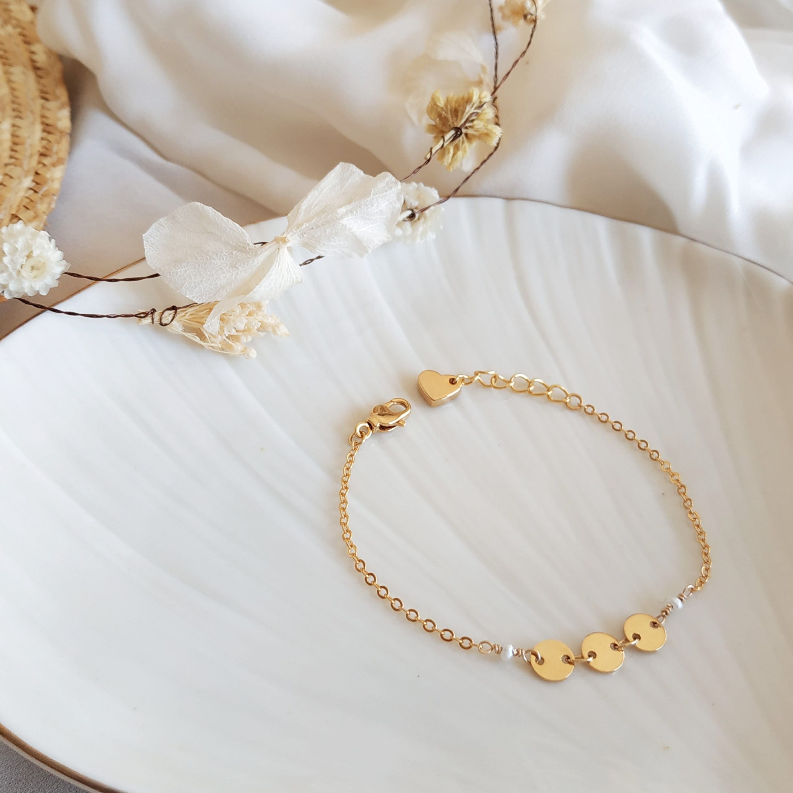 Braccialetto di perle d'acqua dolce Verbena