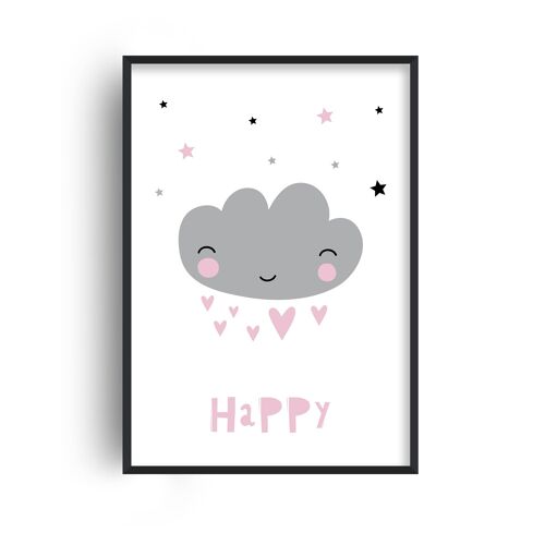 Happy Cloud Print - A4 (21x29.7cm) - Print Only