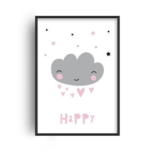 Happy Cloud Print - 30x40inches/75x100cm - Print Only