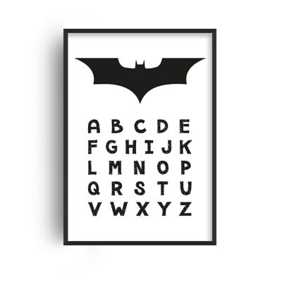 Batman ABC Print - A4 (21x29.7cm) - Print Only