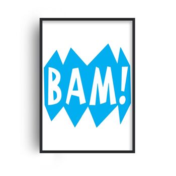 Bam Blue Print - A3 (29,7x42cm) - Impression uniquement 1