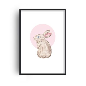 Impression de lapin aquarelle - A5 (14,7 x 21 cm) - impression uniquement 1