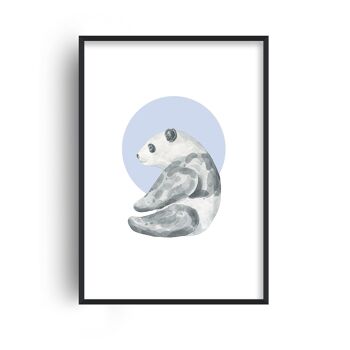 Aquarelle Panda Print - A5 (14,7 x 21 cm) - Impression uniquement 1