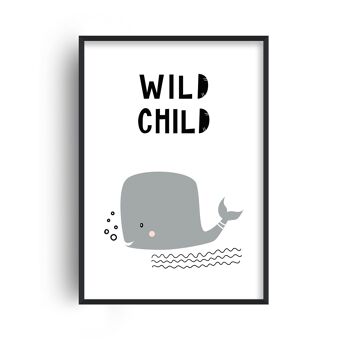 Wild Child Animal Pop Print - A4 (21 x 29,7 cm) - Impression uniquement 1
