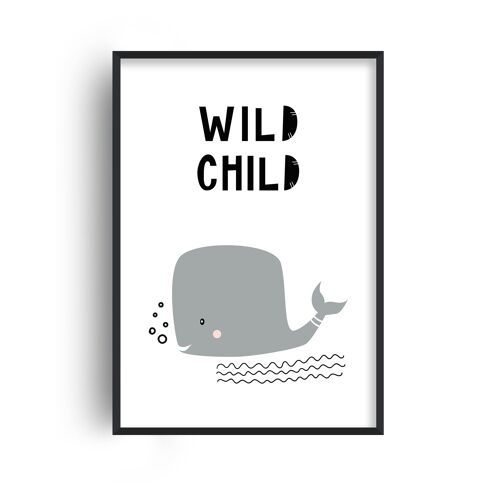 Wild Child Animal Pop Print - 20x28inchesx50x70cm - Print Only