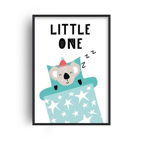 Little One Animal Pop Print - A4 (21x29.7cm) - Black Frame
