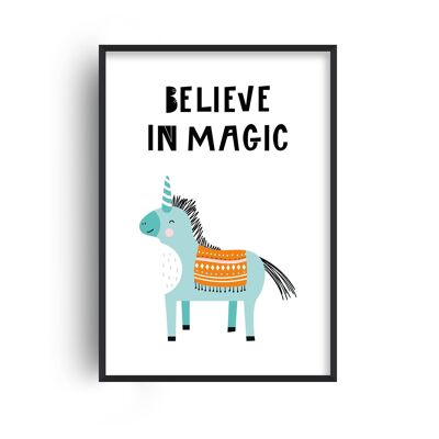 Believe in Magic Animal Pop Print - A2 (42x59.4cm) - Print Only