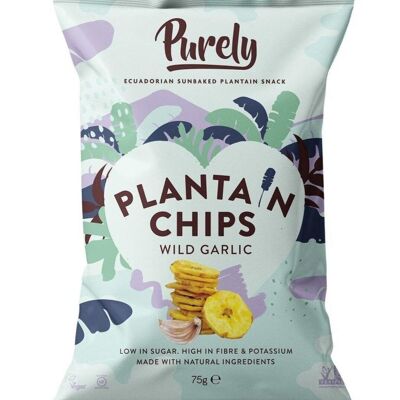 AIL SAUVAGE PURELY PLANTAIN CHIPS - SAC À PARTAGER