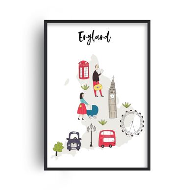 England Print - 30x40inches/75x100cm - Print Only