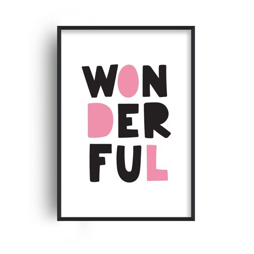 Wonderful Pink Print - A3 (29.7x42cm) - Print Only