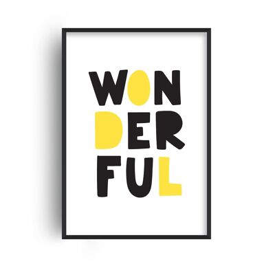 Wonderful Yellow Print - A5 (14.7x21cm) - Print Only