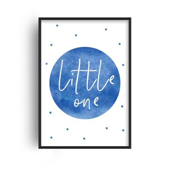 Little One Blue Aquarelle Print - 30x40inches/75x100cm - Print Only 1