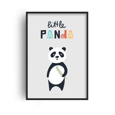 Little Panda Print - 30x40inches/75x100cm - Black Frame